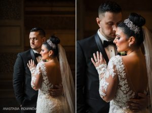 Philadelphia dramatic wedding photos at City Hall