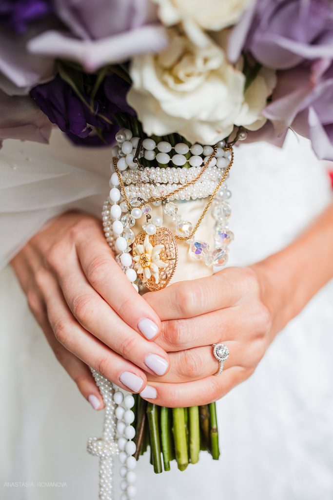 Bridal Bouquet with charms